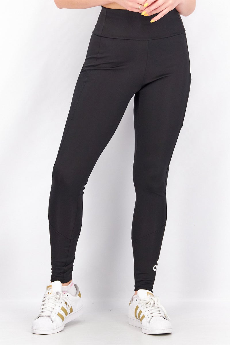 Adidas  leggings رياضية نسائية مناسبة للتدريب، سوداء - Image 1